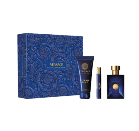 versace dylan blue pour hoome 100ml edt set